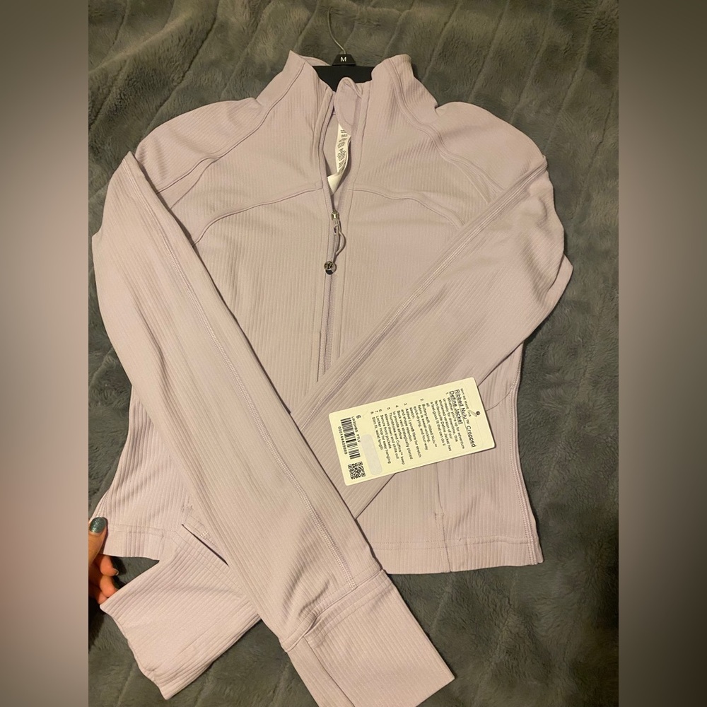 NWT ribbed nulu define jacket